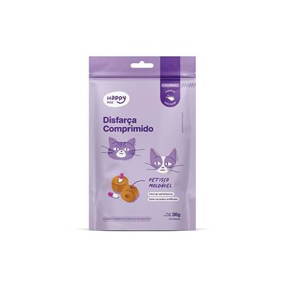 Disfarça Comprimido Happy Med para Gatos 36g
