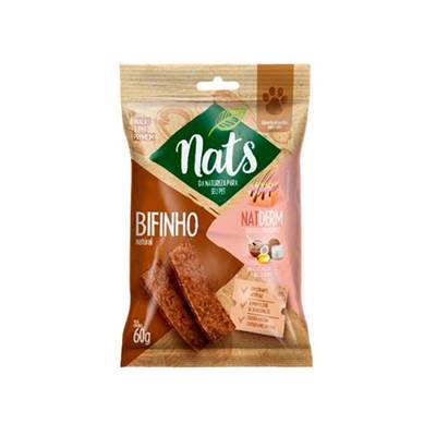Snack Nats para Cães Natderm 60g