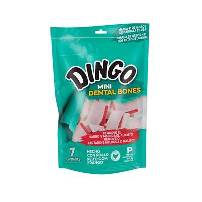 Osso Dingo Premium Small Dental Bone 7 unidades