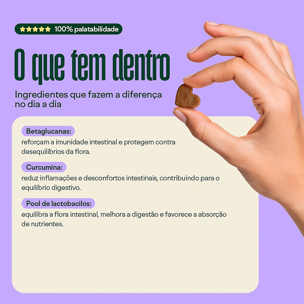 Suplemento Wigow Probiótico para Cães