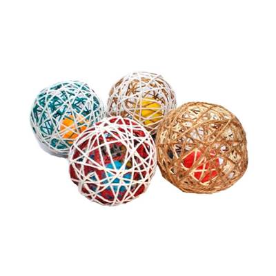 Brinquedo Plumas e Penas Globinho para Gatos - Cores Sortidas U