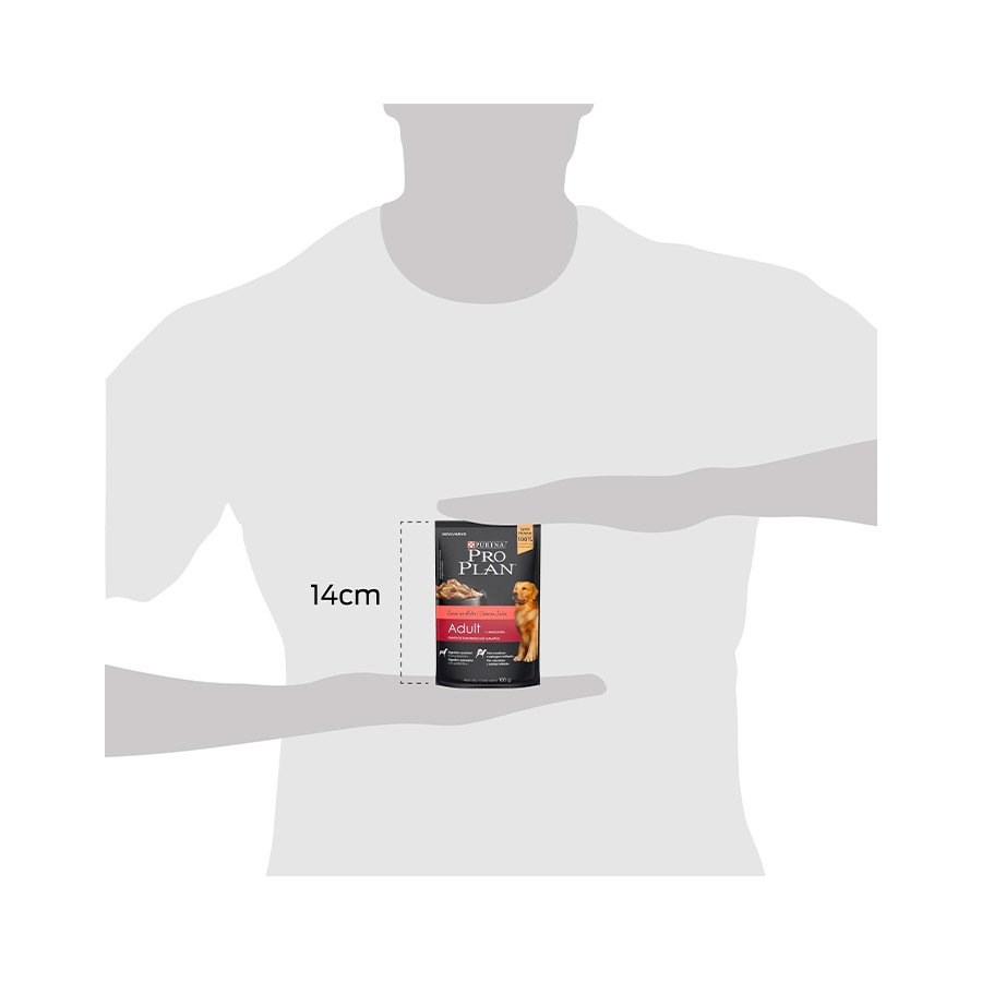 Ração Úmida Pro Plan para Cães Adultos Sachê sabor Carne 