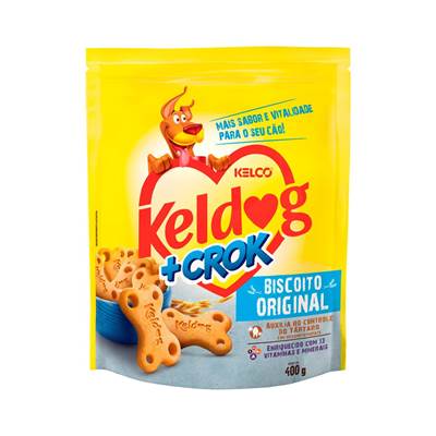 Biscoito Keldog +Crock Original para Cães 900g