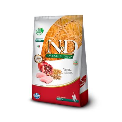 Ração N&D Ancestral para Gatos Filhotes sabor Frango 0,4kg