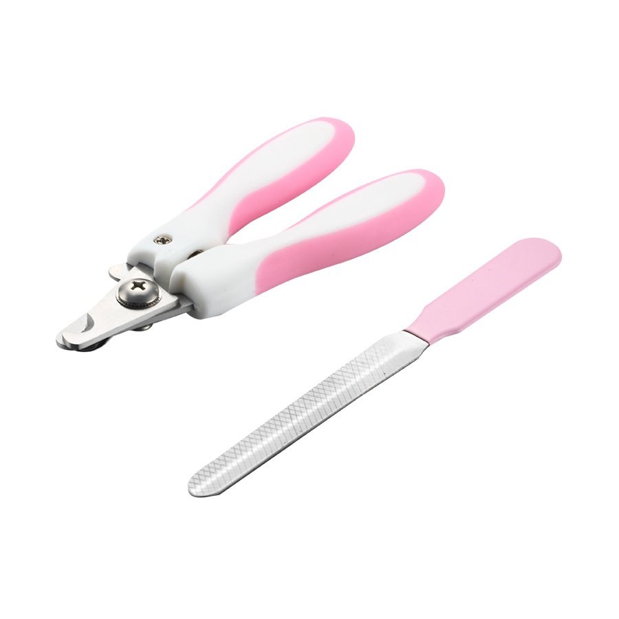 Kit Akio Cortador de Unhas e Lixa para Cães e Gatos
