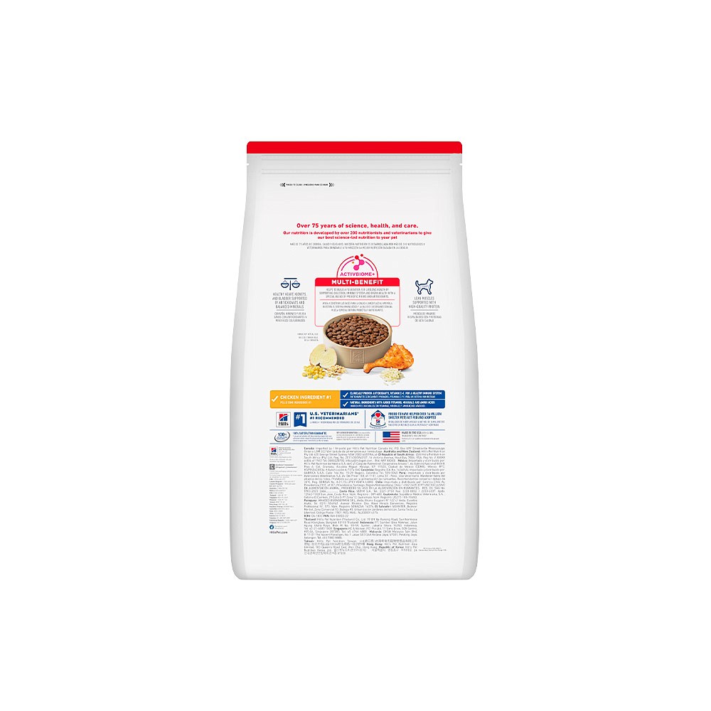 Ração Hill's Science Diet Adulto 7+ para Cães Idosos sabor Frango