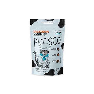 Snack Nugget Cansei de Ser Gato sabor Leite 40g