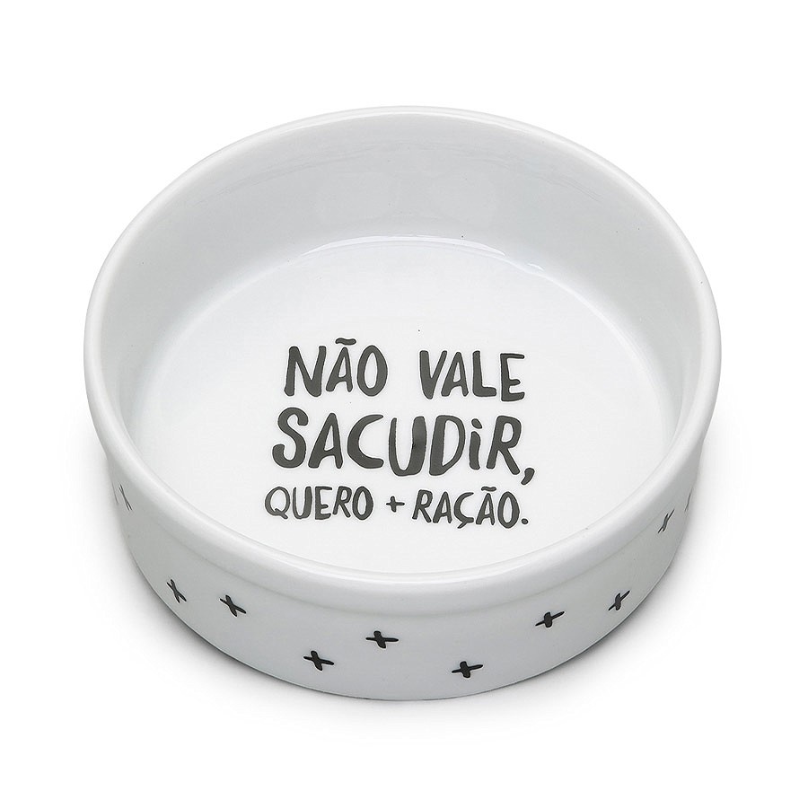 Comedouro Cansei de Ser Gato Quero + Ração