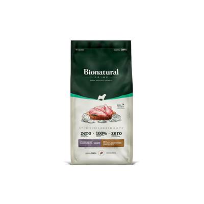 Ração Bionatural Prime para Cães Castrados de Raças Pequenas Sabor Frango, Blueberry, Coco e Chia