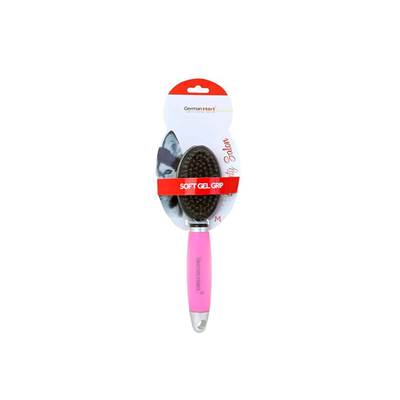 Escova Dupla Germanhart Gel Rosa para Cães M