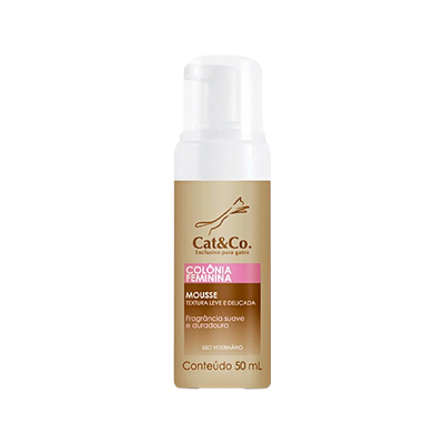 Perfume Cat & Co Feminina Mousse para Gatos 50ml