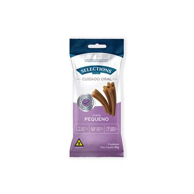 Snack Selections Cuidado Oral Porte Pequeno para Cães 45g