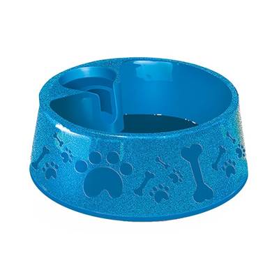 Bebedouro Furacão Pet Paris Azul para Cães 700ml