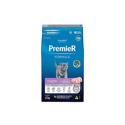 Ração Premier Formula Performance e Vitalidade para Gatos Filhotes Sabor Frango 1,5kg
