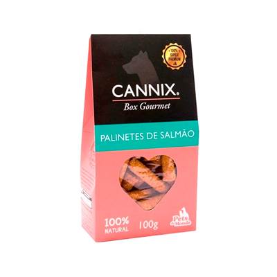 Petisco Cannix Box Gourmet Palinetes de Salmão 100g