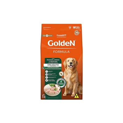 Ração Golden Fórmula para Cães Adultos sabor Frango & Arroz 20kg