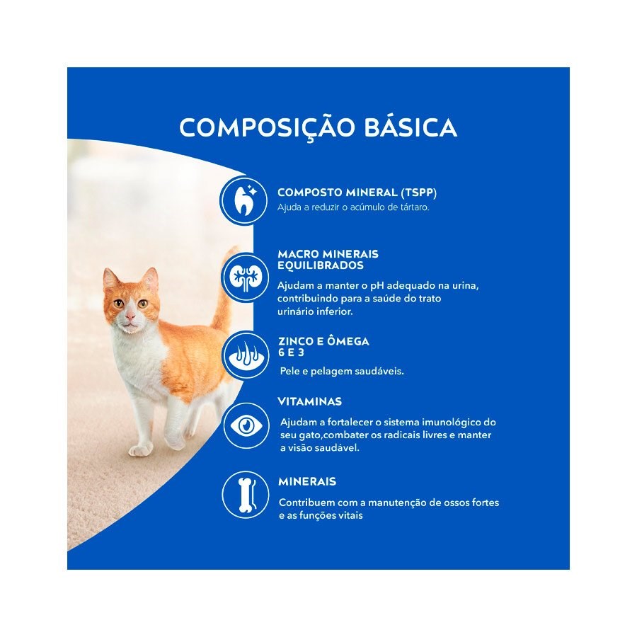 Ração Cat Chow para Gatos Adultos sabor Peixe