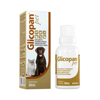 Suplemento Vitamínico Glicopan Pet 250ml