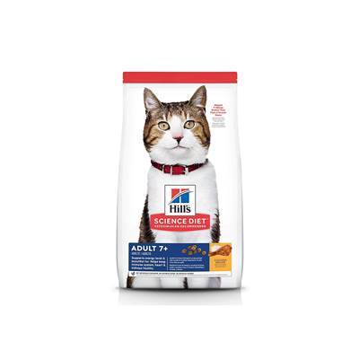 Ração Hill's Science Diet Adulto 7+ para Gatos Idosos sabor Frango 7.25kg