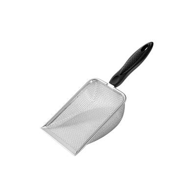 Pá Higiênica American Pets Peneira de Inox para Gatos U