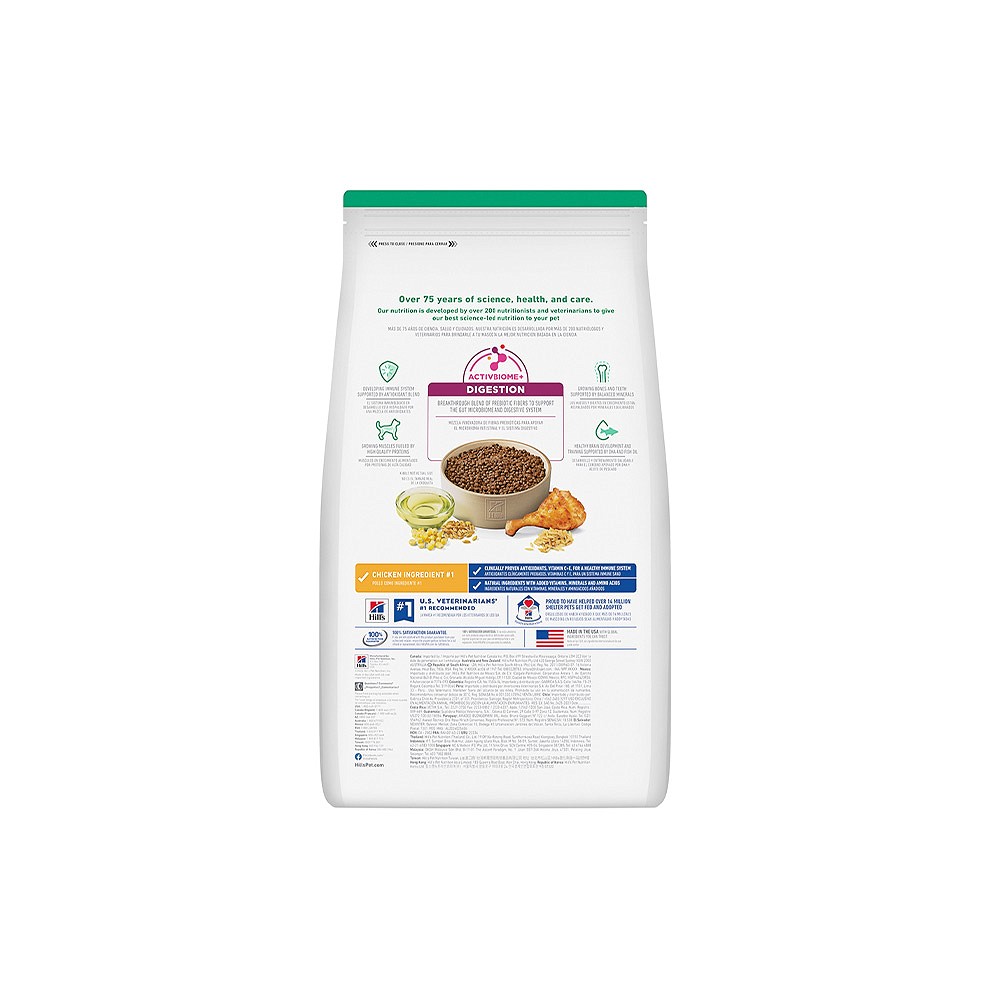 Ração Hill's Science Diet Pedaços Pequenos para Cães Filhotes