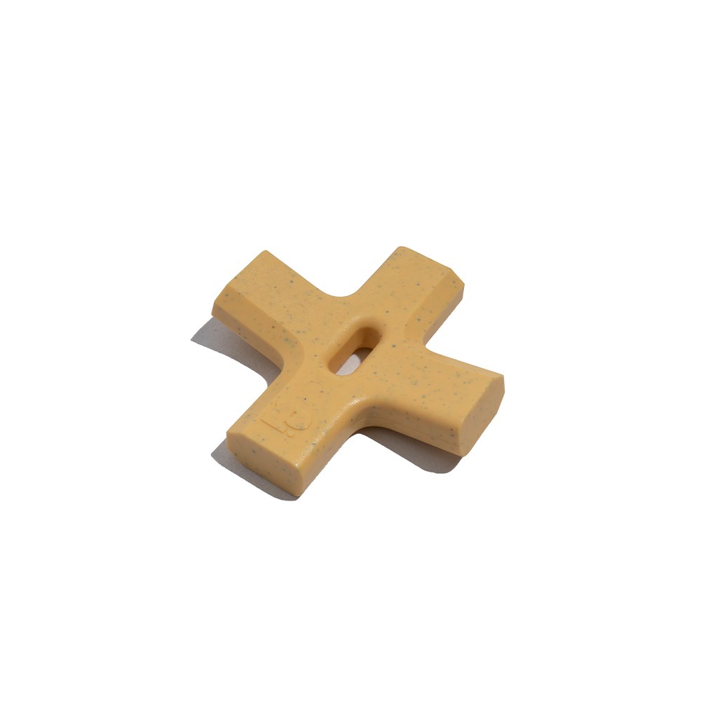 Brinquedo para Cachorros Cruz Amarelo 