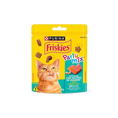 Friskies Party Mix Petisco para Gatos sabor Camarão 40g