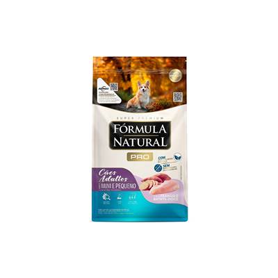 Fórmula Natural Super Premium Pro Cães Adultos Portes Mini e Pequeno sabor Frango e Batata-Doce 15kg