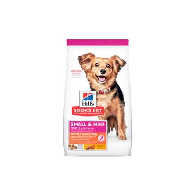 Ração Hill's Science Diet Digestão Perfeita Pequenos e Mini para Cães Adultos sabor Frango 1.5kg