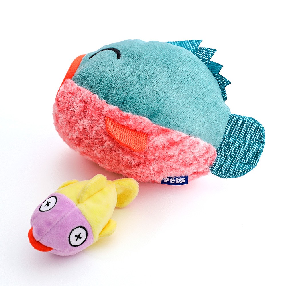 Brinquedo Piranha de Pelúcia para Cães