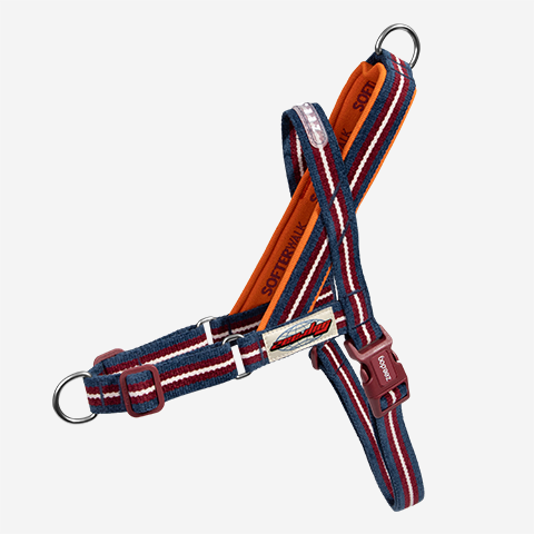 Peitoral Antipuxão SofterWalk para Cachorros Velvet Vibes Dropout | Zee.Dog