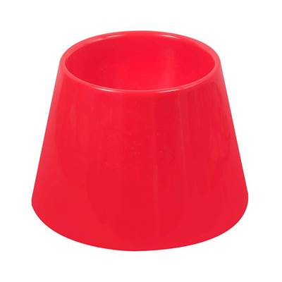 Comedouro e Bebedouro Alto Pet Games Vermelho para Cães P