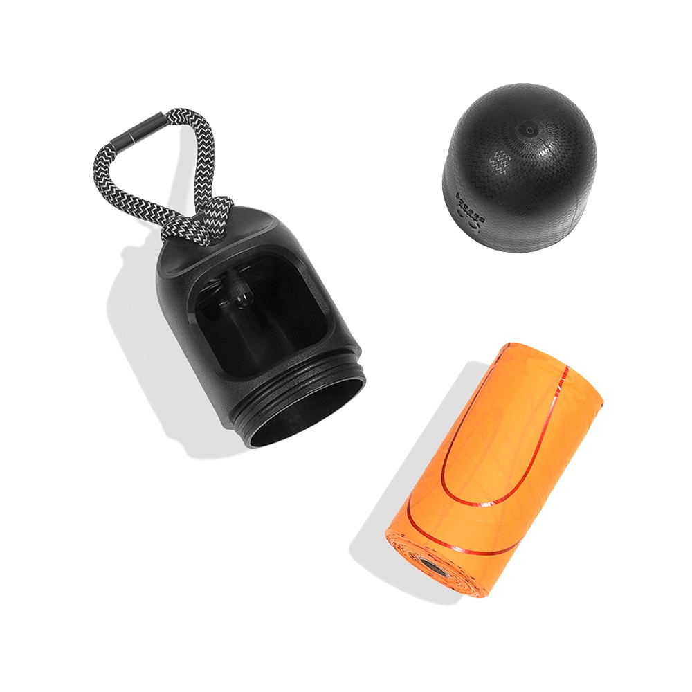 Porta-Saquinhos Higiênicos Preto Zee.Dog 3.0
