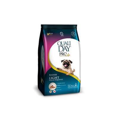Ração Qualiday Pro Life Light Sabor Frango com Batata Doce para Cães Adultos Raças Pequenas 1kg