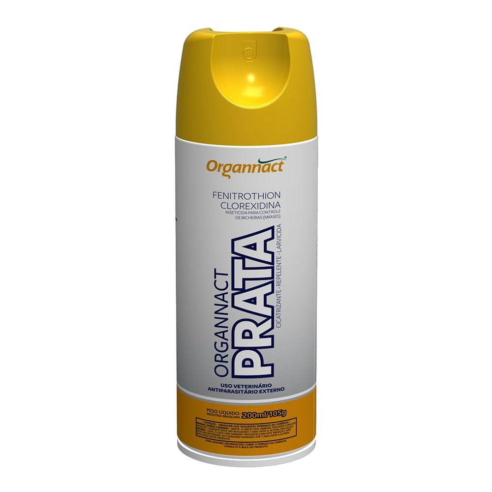 Antiparasitário Externo Organnact Prata
