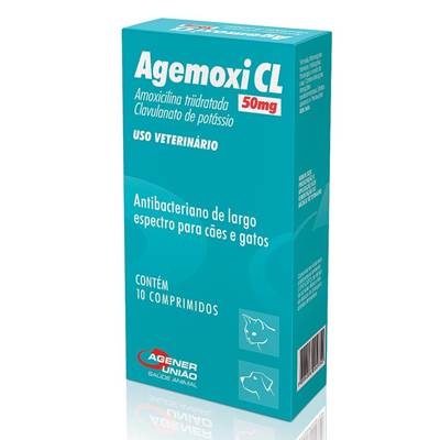 Agemoxi CL - 10 Comprimidos 50mg