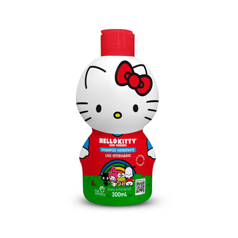 Shampoo Hello Kitty and Friends Hidratante para Cães e Gatos