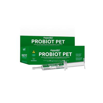 Suplemento Organnact Probiot Pet para Cães e Gatos 13 ml 15ml