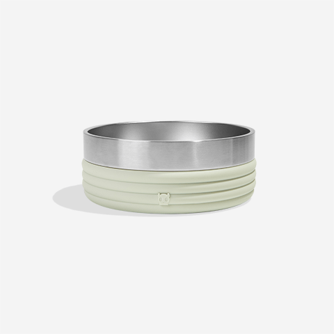 Comedouro para cachorros Tuff Bowl Rings Sage | Zee.Dog