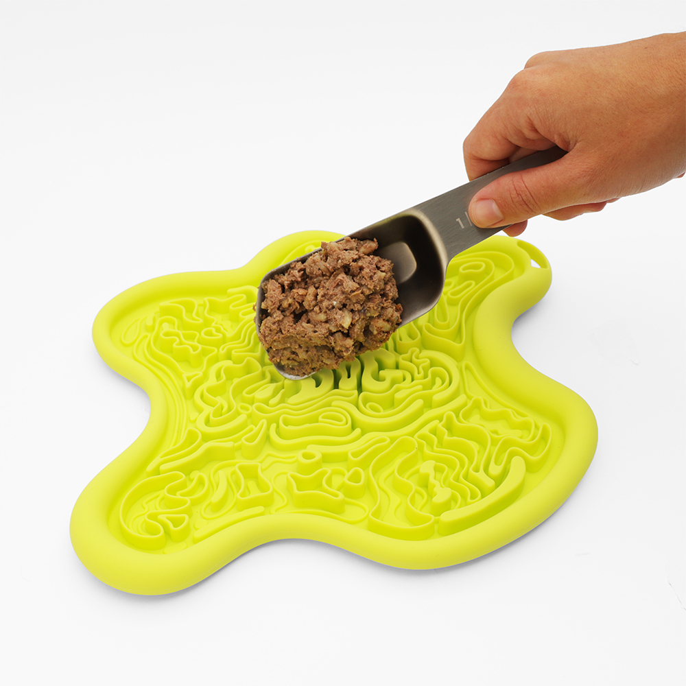 Tapete de Lamber Lik.Mat Verde Fluo | Imagem 1