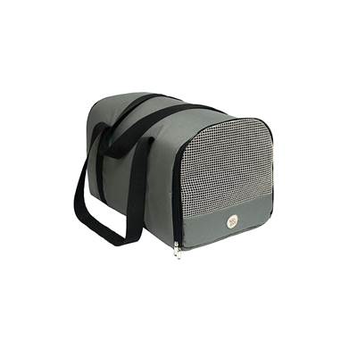 Bolsa de Transporte São Pet Mila Cinza para Cães e Gatos U
