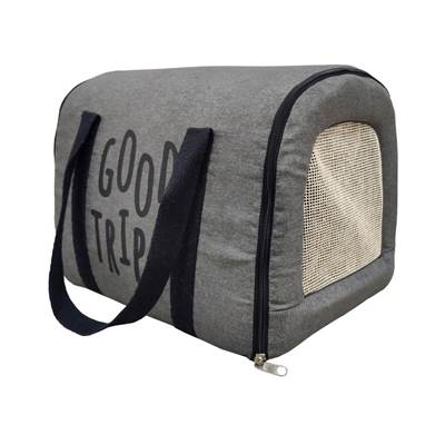 Bolsa de Transporte Fábrica Pet New Collection Preto para Cães e Gatos U