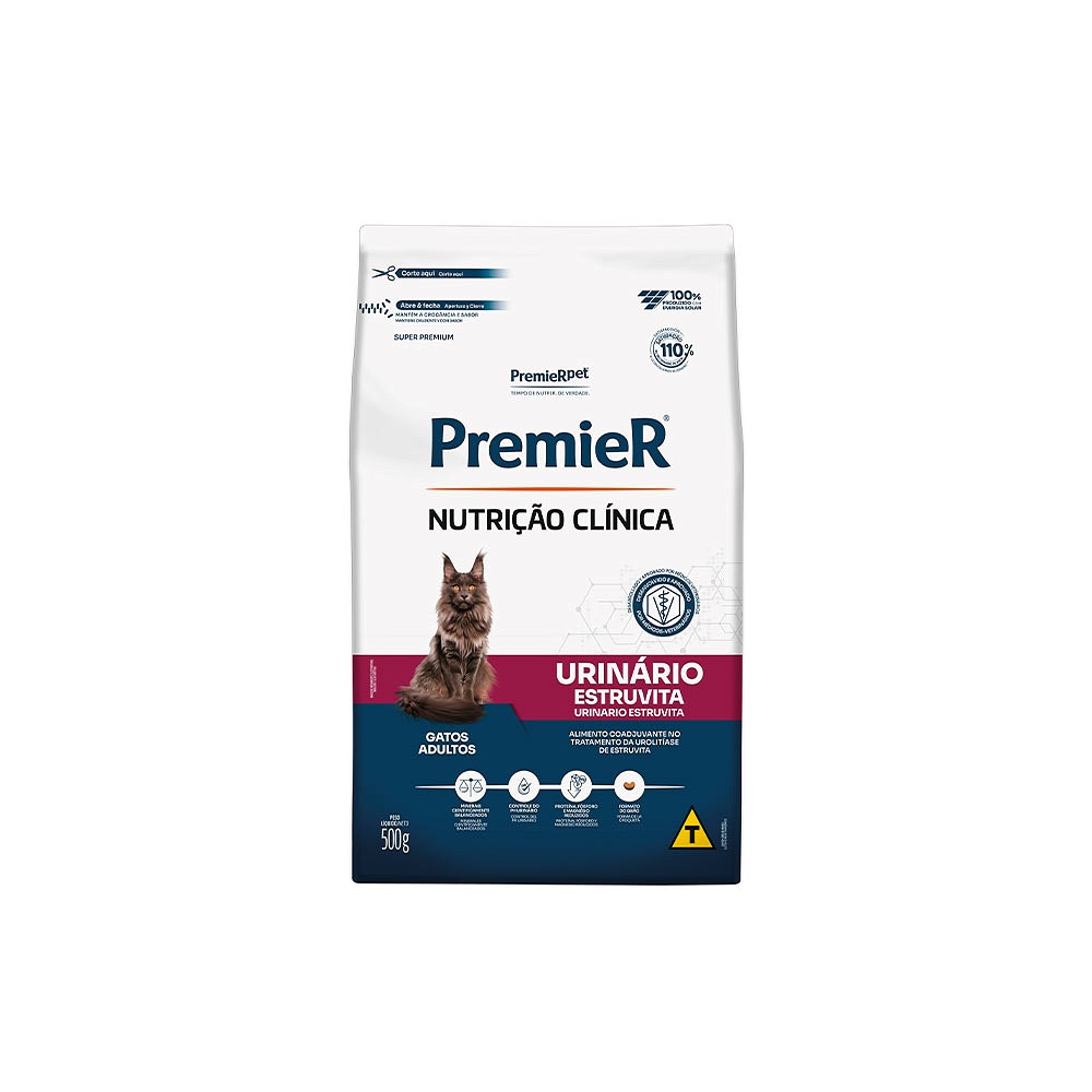 Ração Premier Nutrição Clínica Urinário para Gatos Adultos
