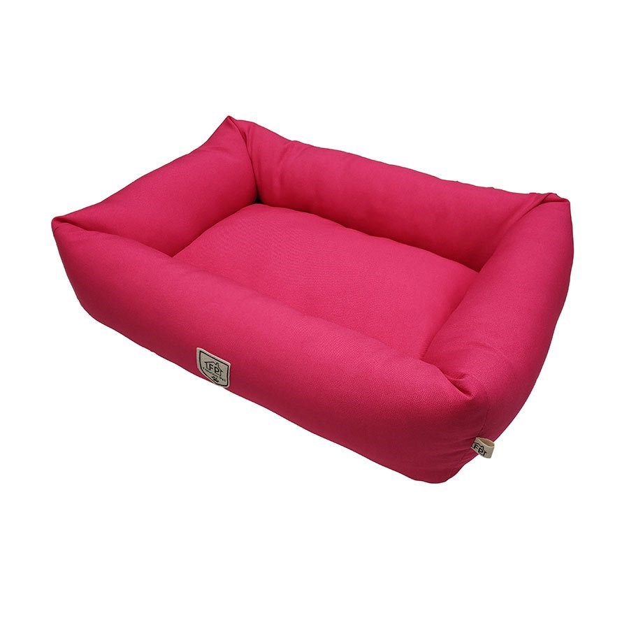 Cama Fábrica Pet Retangular Pink para Cães e Gatos