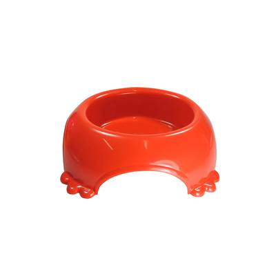 Comedouro Furacão Pet Plast Pata Vermelho 290ml