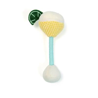 Brinquedo de Pelúcia Oikos Drink Ginzito com Corda para Cães e Gatos U