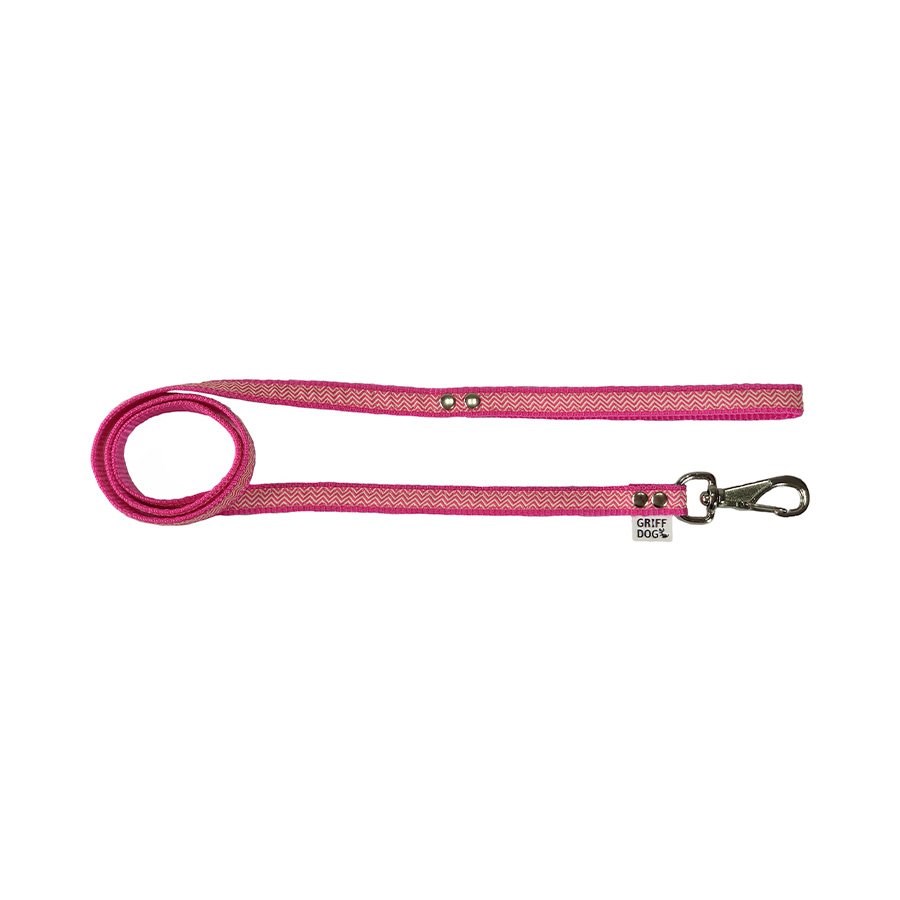 Guia Griff Dog Rosa para Cães