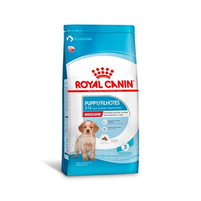 Ração Royal Canin Puppy Medium para Cães Filhotes de Porte Médio
