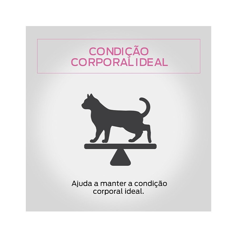 Ração Pro Plan Sachê Sterilised para Gatos Adultos Castrados sabor Frango ao Molho