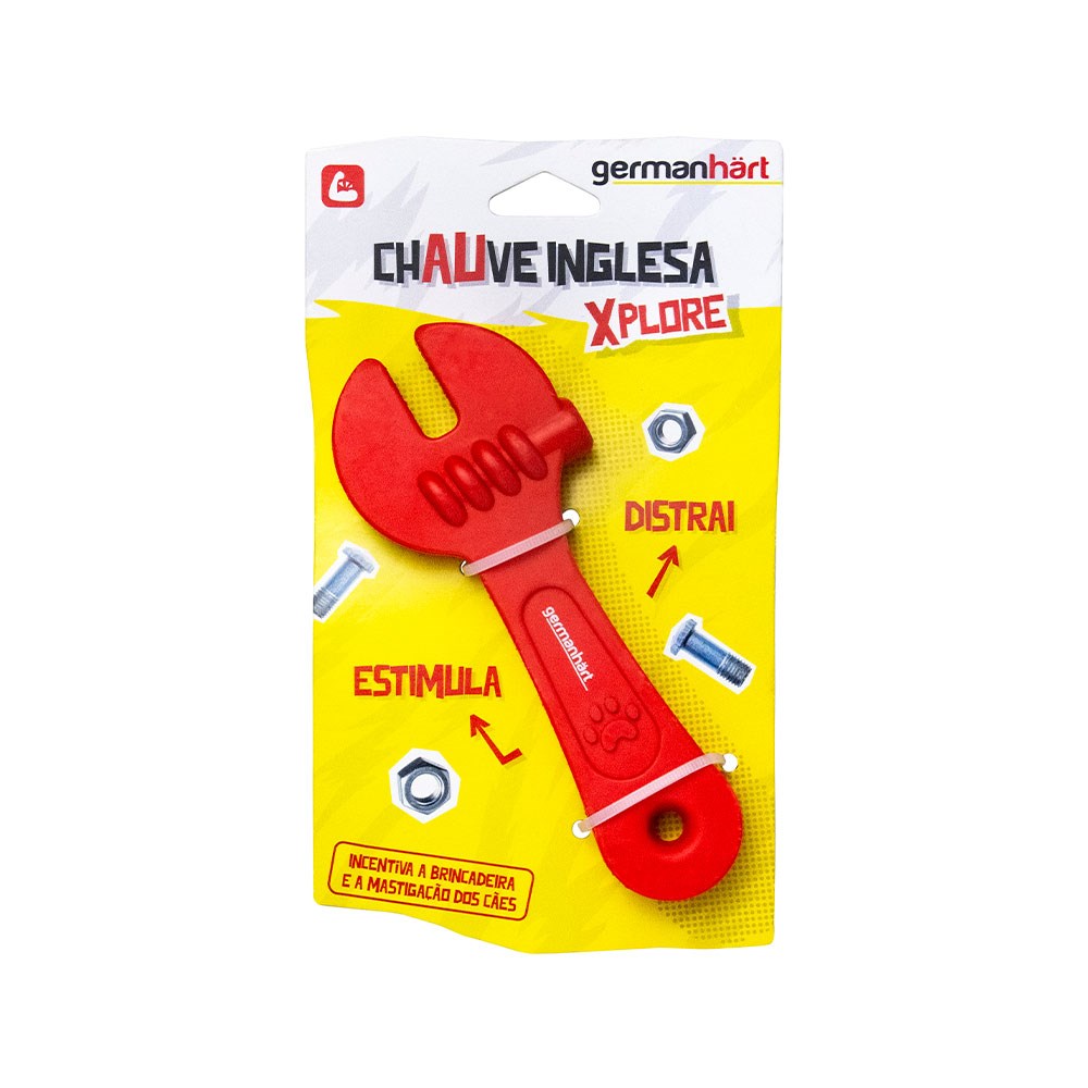 Brinquedo Germanhart Xplore Chave Inglesa para Cães